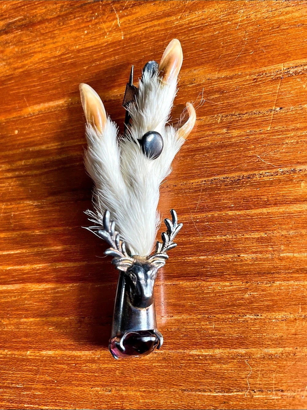 Vintage Grouse foot Brooch